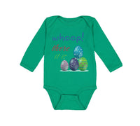 Long Sleeve Bodysuit Baby Whoop! There It Is Egg Easter Boy & Girl Clothes