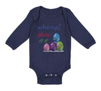 Long Sleeve Bodysuit Baby Whoop! There It Is Egg Easter Boy & Girl Clothes