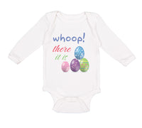 Long Sleeve Bodysuit Baby Whoop! There It Is Egg Easter Boy & Girl Clothes
