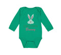 Long Sleeve Bodysuit Baby Cutest Little Bunny Easter Boy & Girl Clothes Cotton