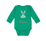 Long Sleeve Bodysuit Baby Cutest Little Bunny Easter Boy & Girl Clothes Cotton - Cute Rascals