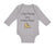 Long Sleeve Bodysuit Baby My Mommy Wears Combat Boots! Mom Mothers Day Cotton