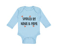 Long Sleeve Bodysuit Baby Spoiled by Nana & Papa Grandparents Boy & Girl Clothes