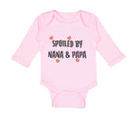 Long Sleeve Bodysuit Baby Spoiled by Nana & Papa Grandparents Boy & Girl Clothes