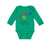 Long Sleeve Bodysuit Baby I Love My Pap Pap Grandpa Grandfather Cotton