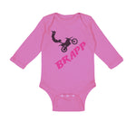 Long Sleeve Bodysuit Baby Brapp Motocross Boy & Girl Clothes Cotton - Cute Rascals