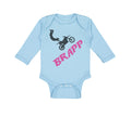 Long Sleeve Bodysuit Baby Brapp Motocross Boy & Girl Clothes Cotton