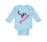 Long Sleeve Bodysuit Baby Brapp Motocross Boy & Girl Clothes Cotton - Cute Rascals