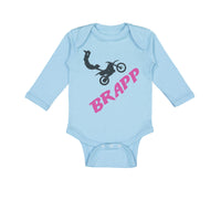 Long Sleeve Bodysuit Baby Brapp Motocross Boy & Girl Clothes Cotton - Cute Rascals