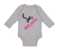 Long Sleeve Bodysuit Baby Brapp Motocross Boy & Girl Clothes Cotton