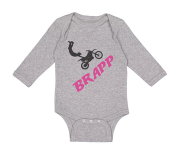 Long Sleeve Bodysuit Baby Brapp Motocross Boy & Girl Clothes Cotton