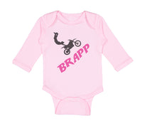 Long Sleeve Bodysuit Baby Brapp Motocross Boy & Girl Clothes Cotton - Cute Rascals