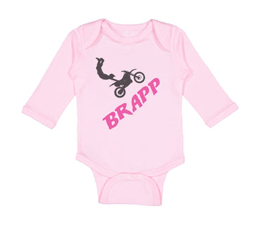 Long Sleeve Bodysuit Baby Brapp Motocross Boy & Girl Clothes Cotton