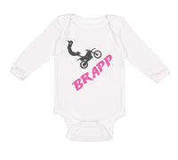 Long Sleeve Bodysuit Baby Brapp Motocross Boy & Girl Clothes Cotton - Cute Rascals