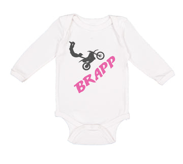 Long Sleeve Bodysuit Baby Brapp Motocross Boy & Girl Clothes Cotton