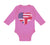 Long Sleeve Bodysuit Baby American British Heart Flag Boy & Girl Clothes Cotton - Cute Rascals