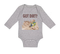 Long Sleeve Bodysuit Baby Got Dirt Dirk Bike Biking Sport Boy & Girl Clothes