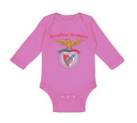 Long Sleeve Bodysuit Baby Benfica Sempre Always Beneficial Boy & Girl Clothes - Cute Rascals