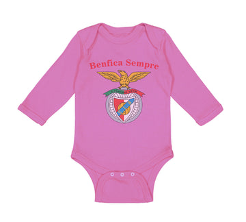 Long Sleeve Bodysuit Baby Benfica Sempre Always Beneficial Boy & Girl Clothes