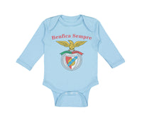 Long Sleeve Bodysuit Baby Benfica Sempre Always Beneficial Boy & Girl Clothes - Cute Rascals