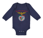 Long Sleeve Bodysuit Baby Benfica Sempre Always Beneficial Boy & Girl Clothes - Cute Rascals