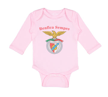 Long Sleeve Bodysuit Baby Benfica Sempre Always Beneficial Boy & Girl Clothes