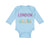 Long Sleeve Bodysuit Baby London Boy & Girl Clothes Cotton