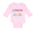 Long Sleeve Bodysuit Baby London Boy & Girl Clothes Cotton