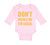 Long Sleeve Bodysuit Baby Don'T Hassle Me I'M Local Funny Humor Cotton - Cute Rascals