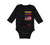 Long Sleeve Bodysuit Baby 50% Colombian 50%American 100% Awesome Cotton - Cute Rascals