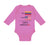 Long Sleeve Bodysuit Baby 50% Colombian 50%American 100% Awesome Cotton - Cute Rascals