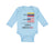 Long Sleeve Bodysuit Baby 50% Colombian 50%American 100% Awesome Cotton - Cute Rascals