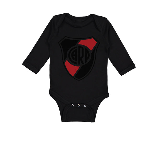 Long Sleeve Bodysuit Baby Escudo River Plate Carp Funny Humor Boy & Girl Clothes - Cute Rascals