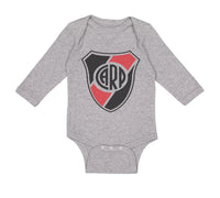 Long Sleeve Bodysuit Baby Escudo River Plate Carp Funny Humor Boy & Girl Clothes - Cute Rascals