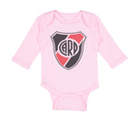 Long Sleeve Bodysuit Baby Escudo River Plate Carp Funny Humor Boy & Girl Clothes - Cute Rascals