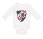 Long Sleeve Bodysuit Baby Escudo River Plate Carp Funny Humor Boy & Girl Clothes - Cute Rascals