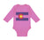 Long Sleeve Bodysuit Baby Colorado Flag Map Boy & Girl Clothes Cotton - Cute Rascals