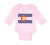 Long Sleeve Bodysuit Baby Colorado Flag Map Boy & Girl Clothes Cotton - Cute Rascals