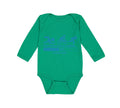 Long Sleeve Bodysuit Baby Triathlon Skills Loading Please Wait Funny Humor