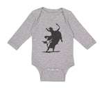 Long Sleeve Bodysuit Baby Rodeo Cowboy Bull Riding Boy & Girl Clothes Cotton