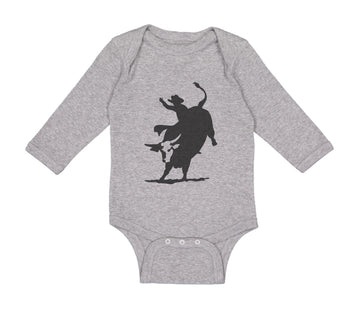 Long Sleeve Bodysuit Baby Rodeo Cowboy Bull Riding Boy & Girl Clothes Cotton