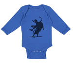 Long Sleeve Bodysuit Baby Rodeo Cowboy Bull Riding Boy & Girl Clothes Cotton