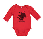 Long Sleeve Bodysuit Baby Rodeo Cowboy Bull Riding Boy & Girl Clothes Cotton