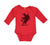 Long Sleeve Bodysuit Baby Rodeo Cowboy Bull Riding Boy & Girl Clothes Cotton