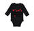 Long Sleeve Bodysuit Baby Someone in Chicago Loves Me Style B Boy & Girl Clothes