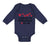 Long Sleeve Bodysuit Baby Someone in Chicago Loves Me Style B Boy & Girl Clothes