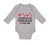 Long Sleeve Bodysuit Baby Someone in Chicago Loves Me Style B Boy & Girl Clothes