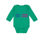 Long Sleeve Bodysuit Baby Hey Jude Funny Humor Boy & Girl Clothes Cotton - Cute Rascals