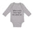 Long Sleeve Bodysuit Baby What Is This Word "No" You Speak of Funny Humor Cotton