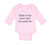 Long Sleeve Bodysuit Baby What Is This Word "No" You Speak of Funny Humor Cotton